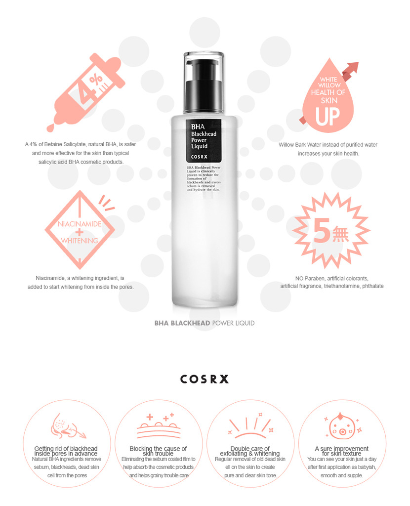 [COSRX] BHA Blackhead Power Liquid 100ml