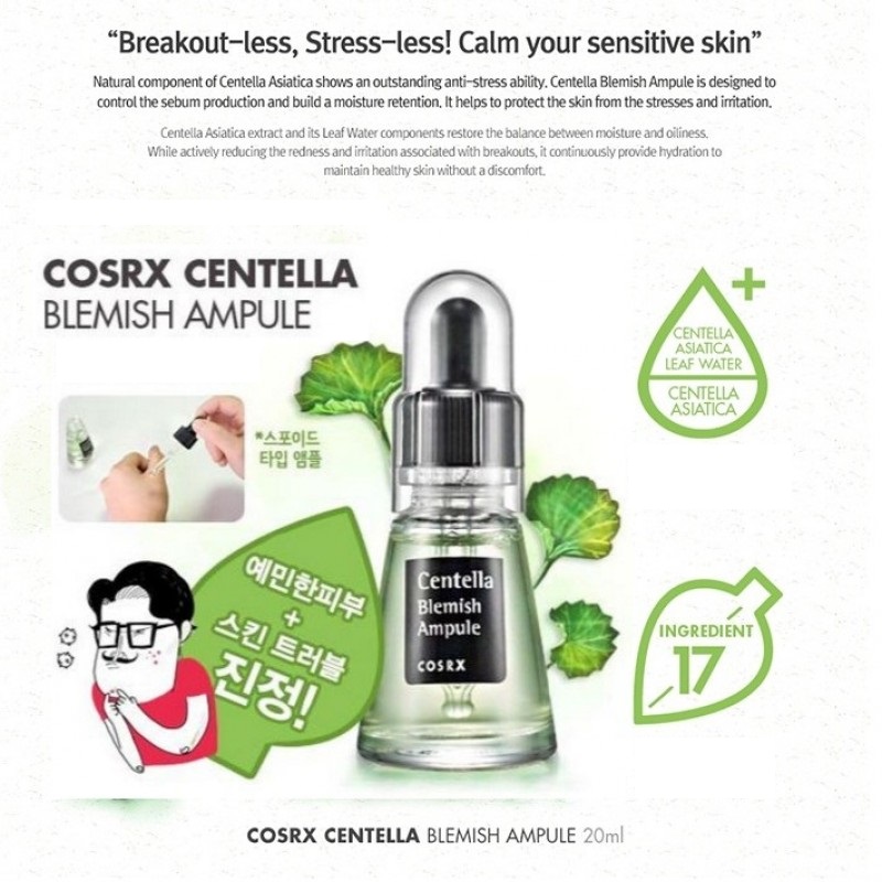 Image result for CENTELLA BLEMISH AMPULE