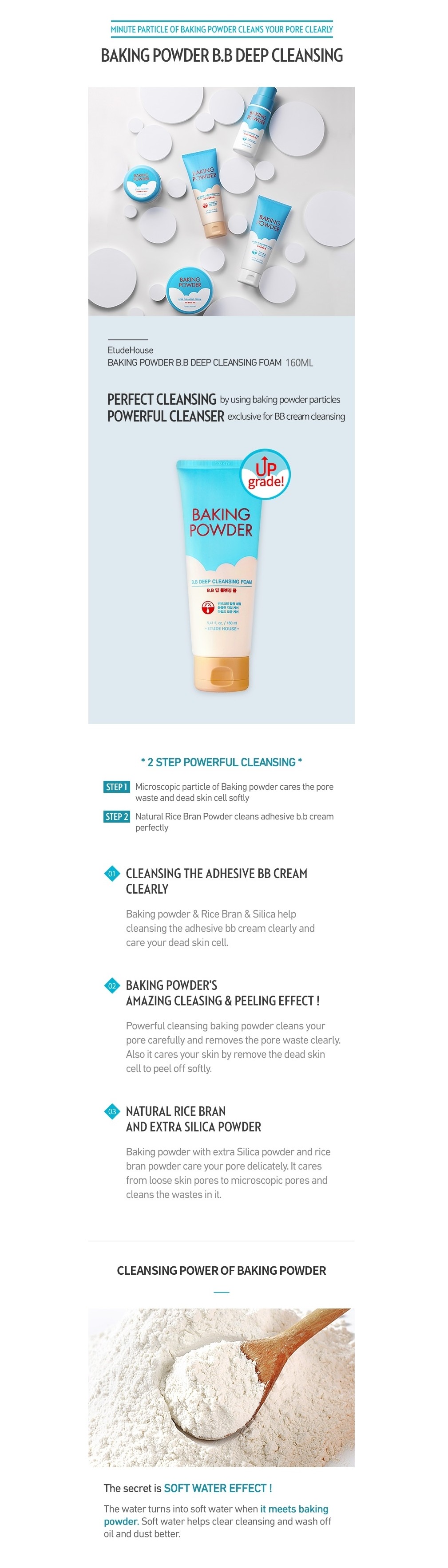 [ETUDE HOUSE] Baking Powder B.B Deep Cleansing Foam